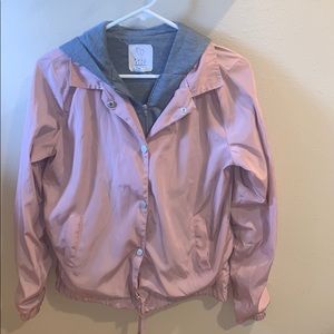 Tillys Pink and Grey Jacket